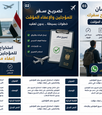 استخراج تصريح سفر